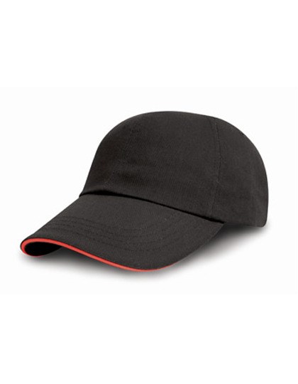 Product Image for Result Headwear - Brushed Cotton Decorators Cap With Sandwich Peak