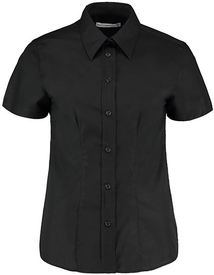 Product Image for Kustom Kit - Women ́s Tailored Fit Workwear Oxford Shirt Short Sleeve