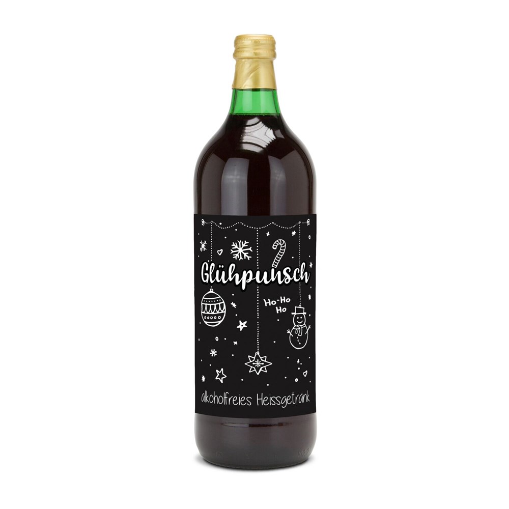 Product Image for Glühpunsch, alkoholfrei - Flasche grün, mit Schraubverschluss, 1 l