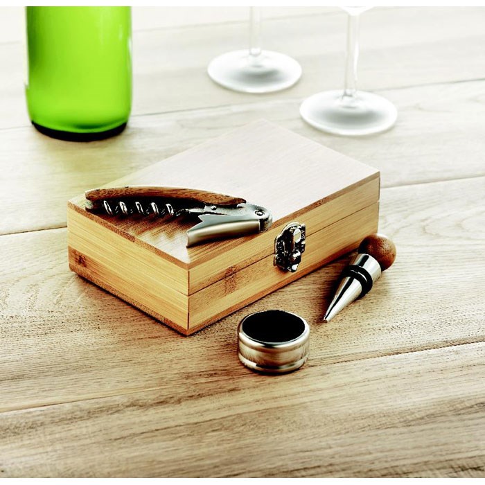 Product Image for SONOMA - Wein-Set in Bambus-Box