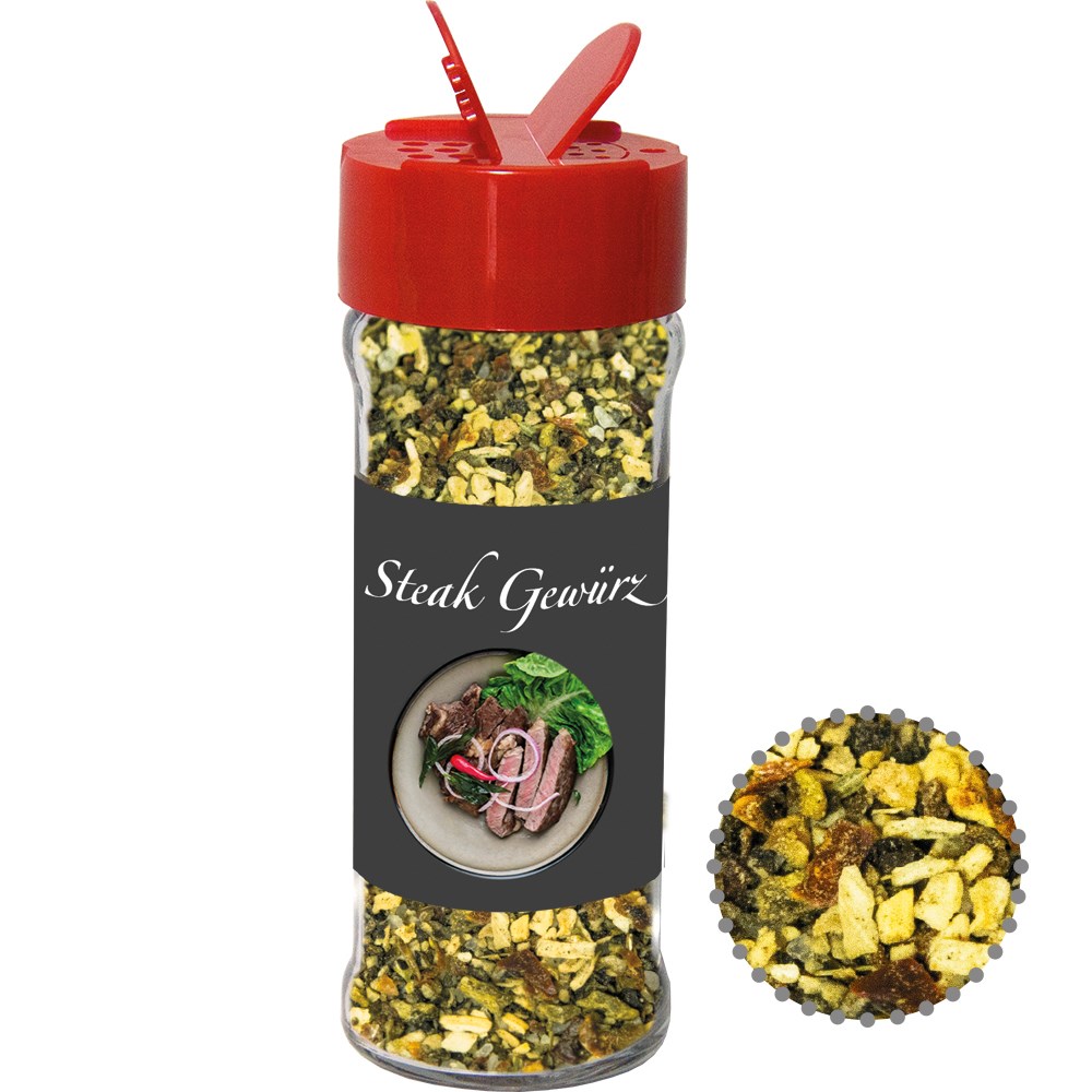 Product Image for Gewürzmischung Steakgewürz, ca. 55g, Glas mit Streuaufsatz