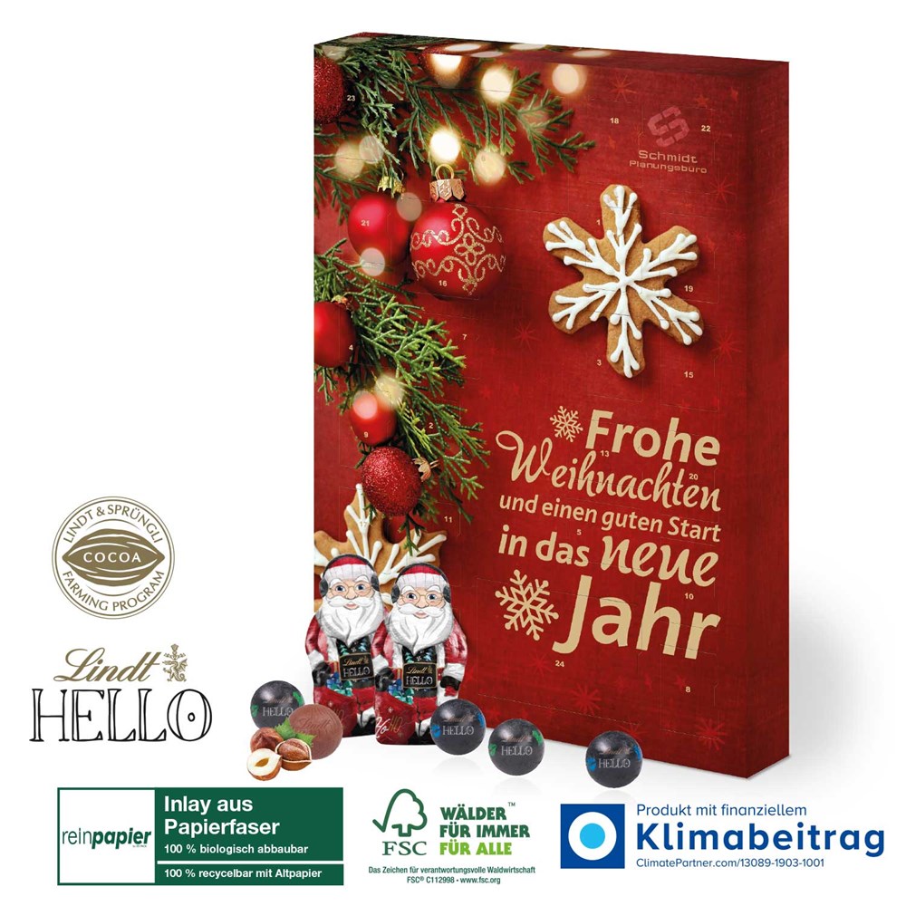 Product Image for Wand-Adventskalender Lindt „HELLO“ Mini ́s