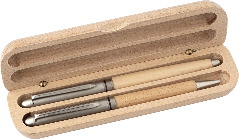 Product Image for Schreibset aus Buchenholz Oliviero