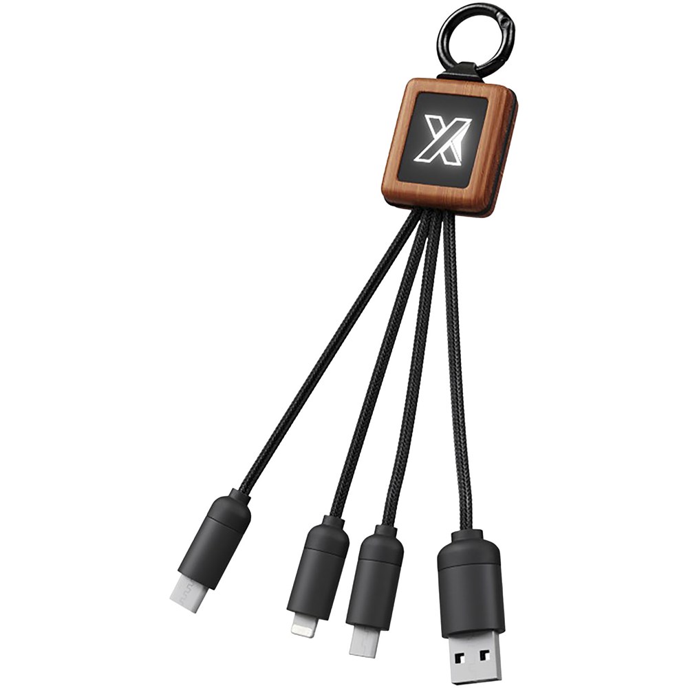 Product Image for SCX.design C19 Easy to Use Kabel aus Holz mit Leuchtlogo