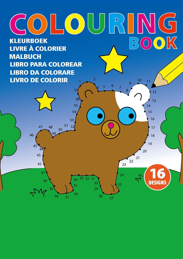 Product Image for Kinder Malbuch aus Papier Constanze