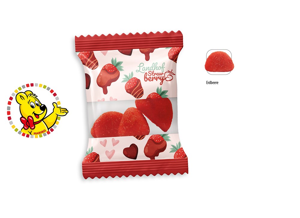 Product Image for HARIBO Primavera Erdbeeren Werbetüte